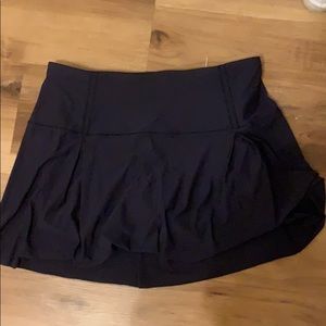 Navy Lululemon skirt